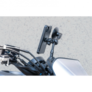 Mirror, supporto con attacco per specchietti, traversini Ø 9-14 mm