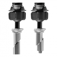 Tube, support with attachment for steering stem - Ø 17-20.5 mm