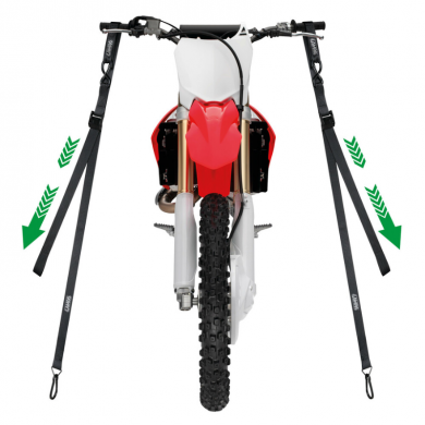 Kraken Pull-Down, coppia nastri tensori moto