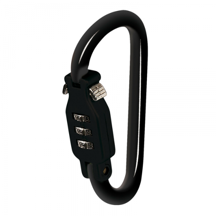 Gulliver, anti-theft carabiner - Black