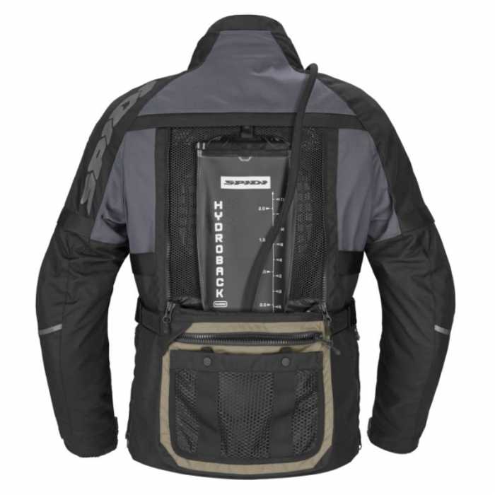 Jacket  Hard Track 3 H2out Black Mud