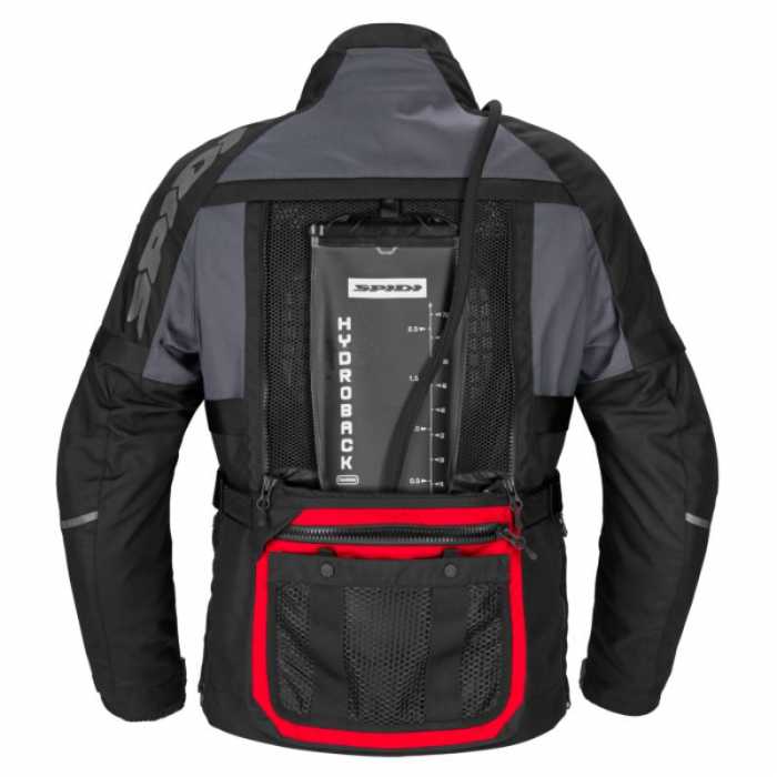 Jacket  Hard Track 3 H2out Grey Red