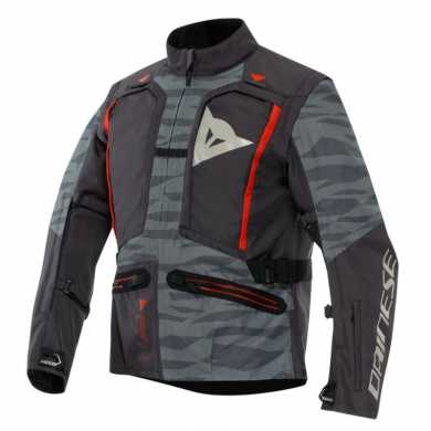 Jacket Sterrato Tex Black Grey Red