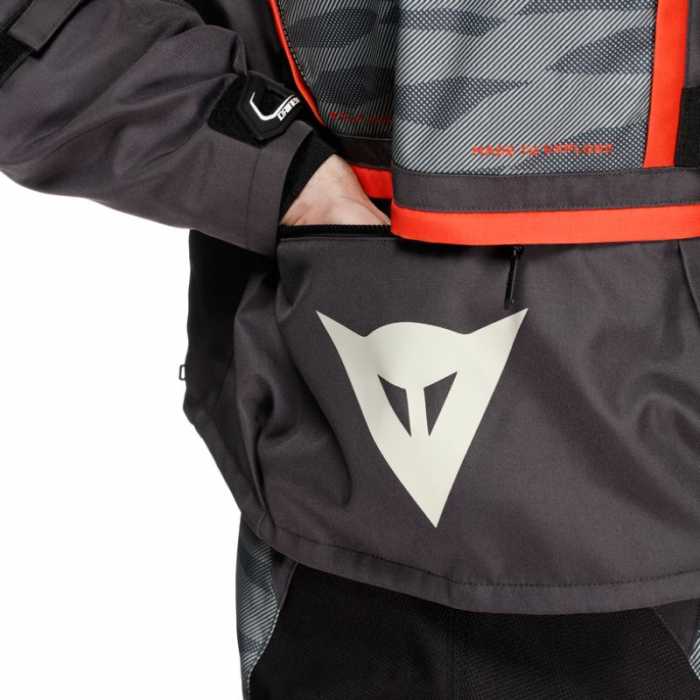 Jacket Sterrato Tex Black Grey Red