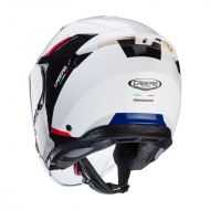 Casco Flyon II Boss Bianco Rosso Blu