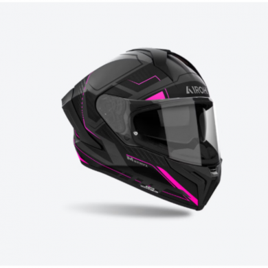 Helmet Matryx Rocket Pink Black