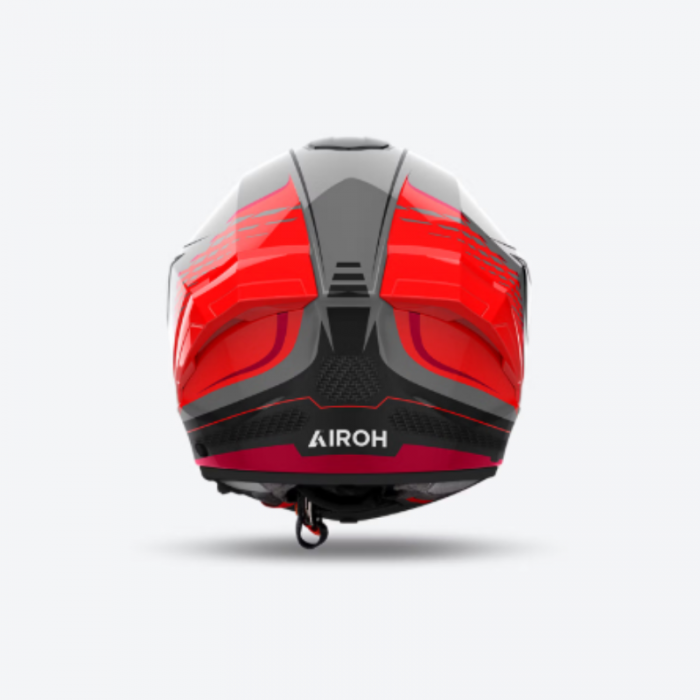 Helmet Matryx Rocket Red Black Gray