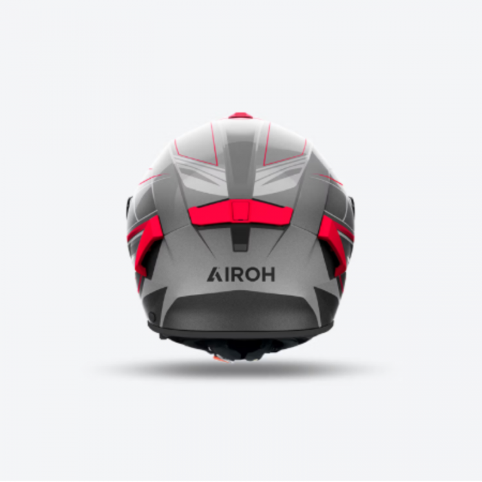 Airoh Helmet Spark 2 Shadow Red Gray Gloss