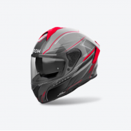 Helmet Matryx Rocket Red Black Gray