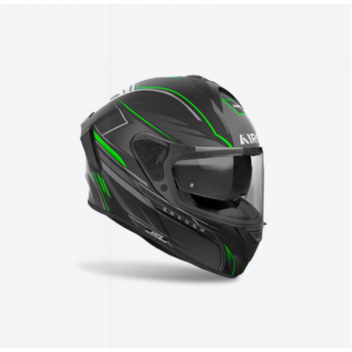 Casco Airoh Spark 2 Shadow Verde Nero