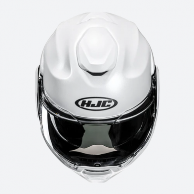 HJC Helmet F100 Solid Pearl White