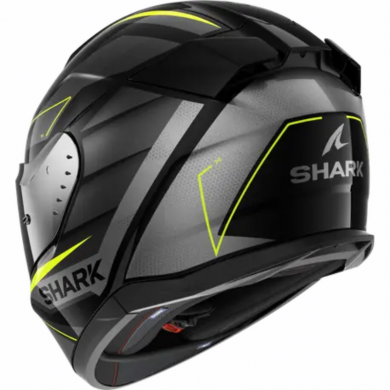 Helmet D-Skwal 3 Sizler Black Yellow
