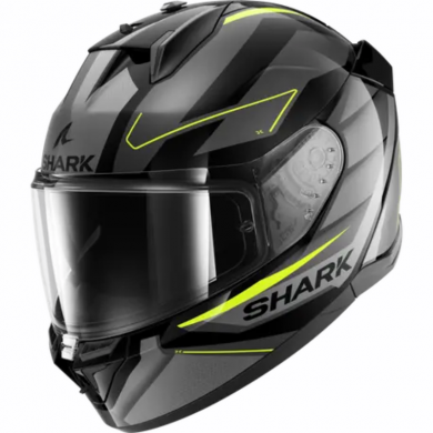 Helmet D-Skwal 3 Sizler Black Yellow