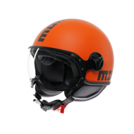 Casco Fighter Classic 06 Arancio Nero