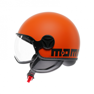 Casco Fighter Classic 06 Arancio Nero
