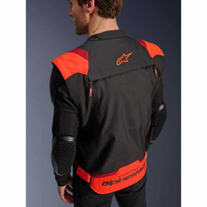 Jacket  T-Stunt Air tex Black Fluo Red