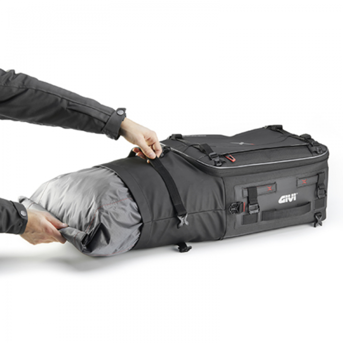 Borsa Cargo Roll Top da sella XL02B Nero