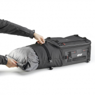 Cargo Roll Top Saddle Bag XL02B Black