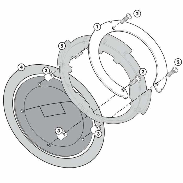Flangia Tanklock BF34 BENELLI - KEEWAY