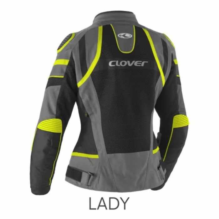 Giubbotto Rainjet-3 WP Lady Antracite Giallo