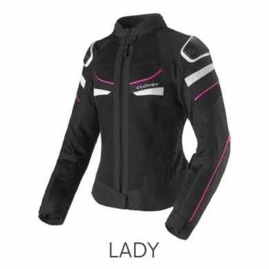 Giubbotto Rainjet-3 WP Lady Nero Fuxia