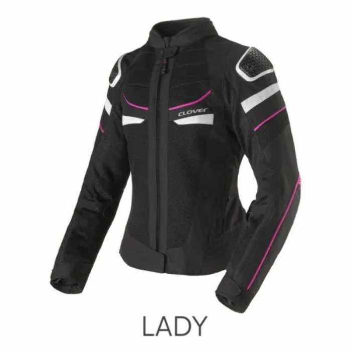 Giubbotto Rainjet-3 WP Lady Nero Fuxia