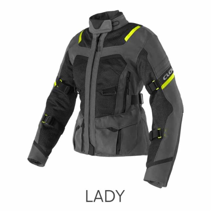 Jacket Ventouring-4 WP Lady Antrhacite Yellow