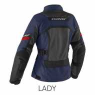 Giacca Ventouring-4 WP Lady Blu Nero
