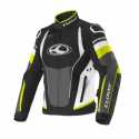 Giubbotto Airblade-5 Tex Nero Bianco Giallo Fluo