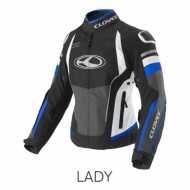 Jacket Airblade-5 Tex Lady Black White Blue