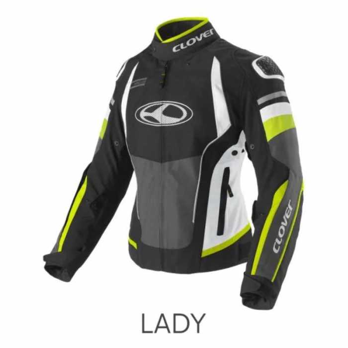 Jacket Airblade-5 Tex Lady Black White Yellow