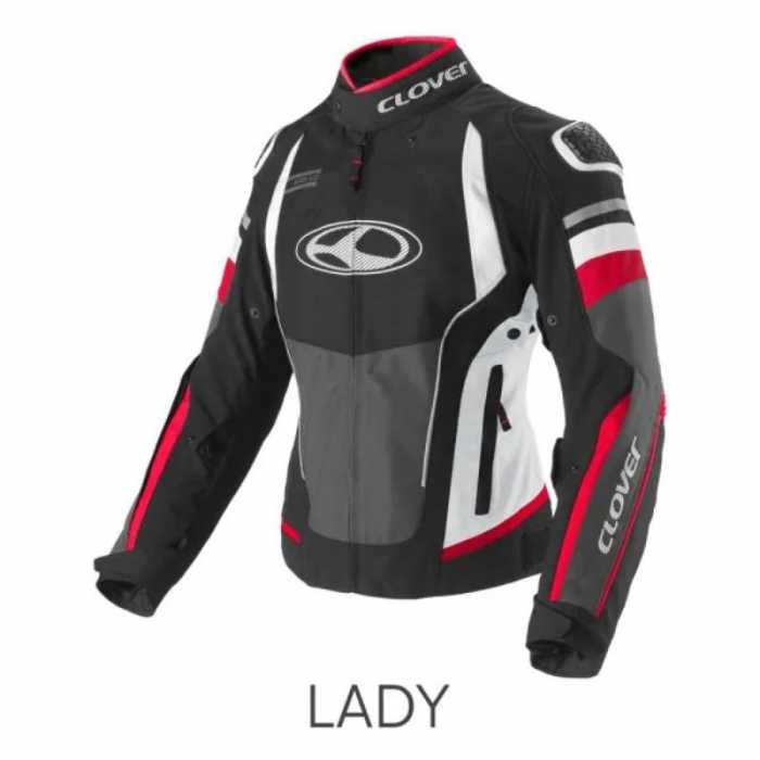 Jacket Airblade-5 Tex Lady Black White Red