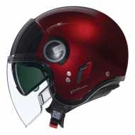 Casco N21 Visor 06 Verniciatura Speciale Rosso Nero