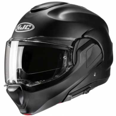 HJC Helmet F100 Solid Matt Black