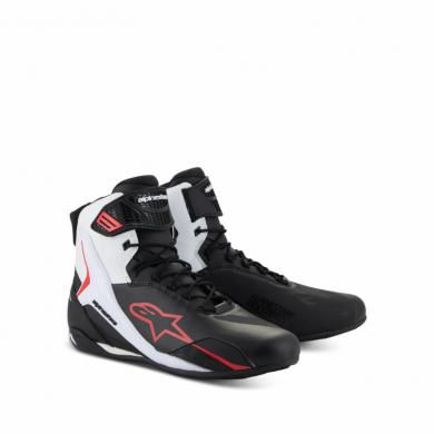 Alpinestars Shoes Faster 4 Black White Red
