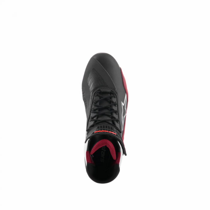 Alpinestars Shoes Faster 4 Black White Dark Red