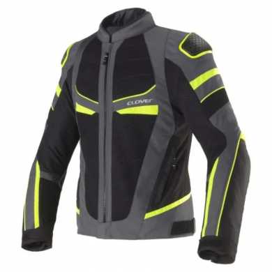 Jacket Rainjet-3 WP Antrhacite Yellow