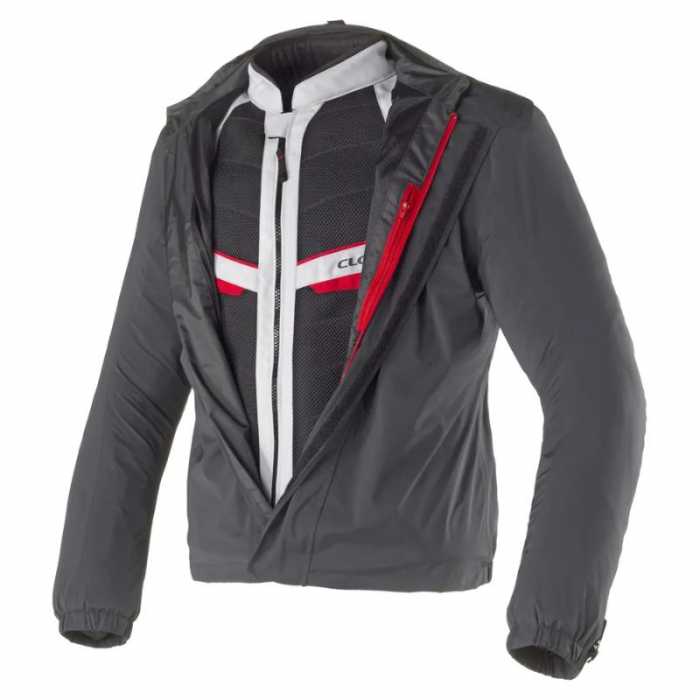 Jacket Rainjet-3 WP Grey Red