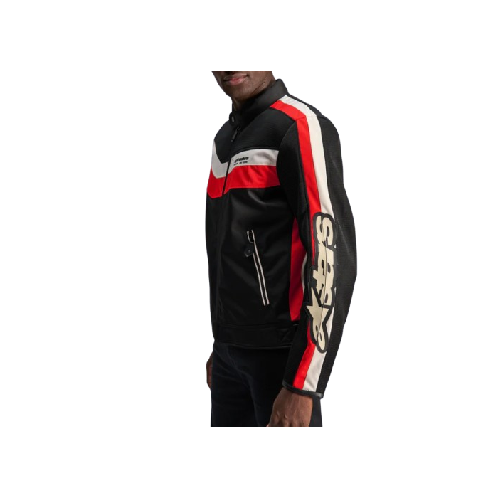 Giubbotto T-Dyno Air nero rosso bianco