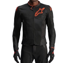 Giacca Viper 4 Air nero rosso fluo
