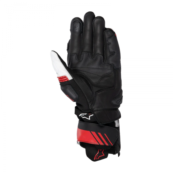 Glove GP Plus R V3 White Red Black
