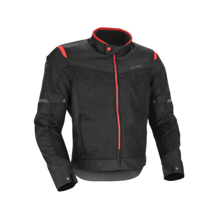 Jacket CE Ramsey Vented 2.0 Black Red