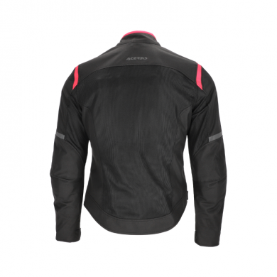 Giacca CE Ramsey Vented 2.0 Lady Nero Fuxia