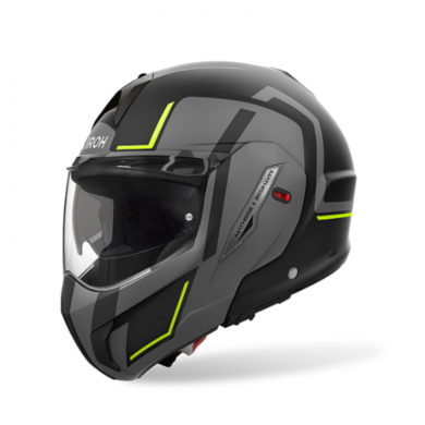 Helmet Mathisse II Genius Black Giallo