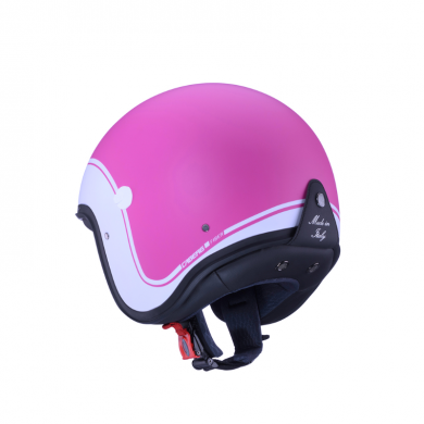Casco Freeride X Imola P6 Bianco Fuxia
