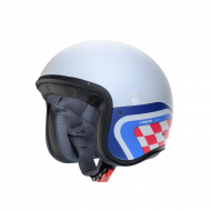 Helmet Freeride X Daytona P3 white blue red