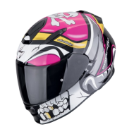 Helmet Exo 491 Pirate pink black white