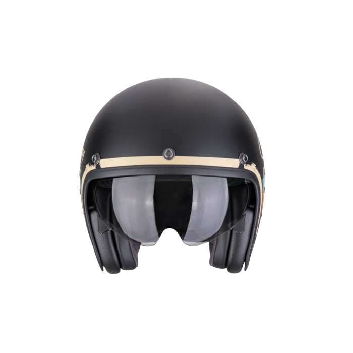 Helmet Belfast Evo Adonis matte black beige