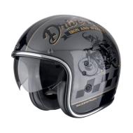 Casco Belfast Evo Drive Fast crema nero