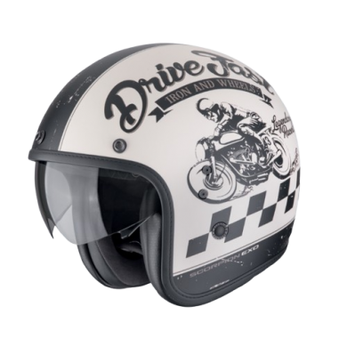 Helmet Belfast Evo Drive Fast matt cream black